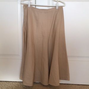 Cream color skirt